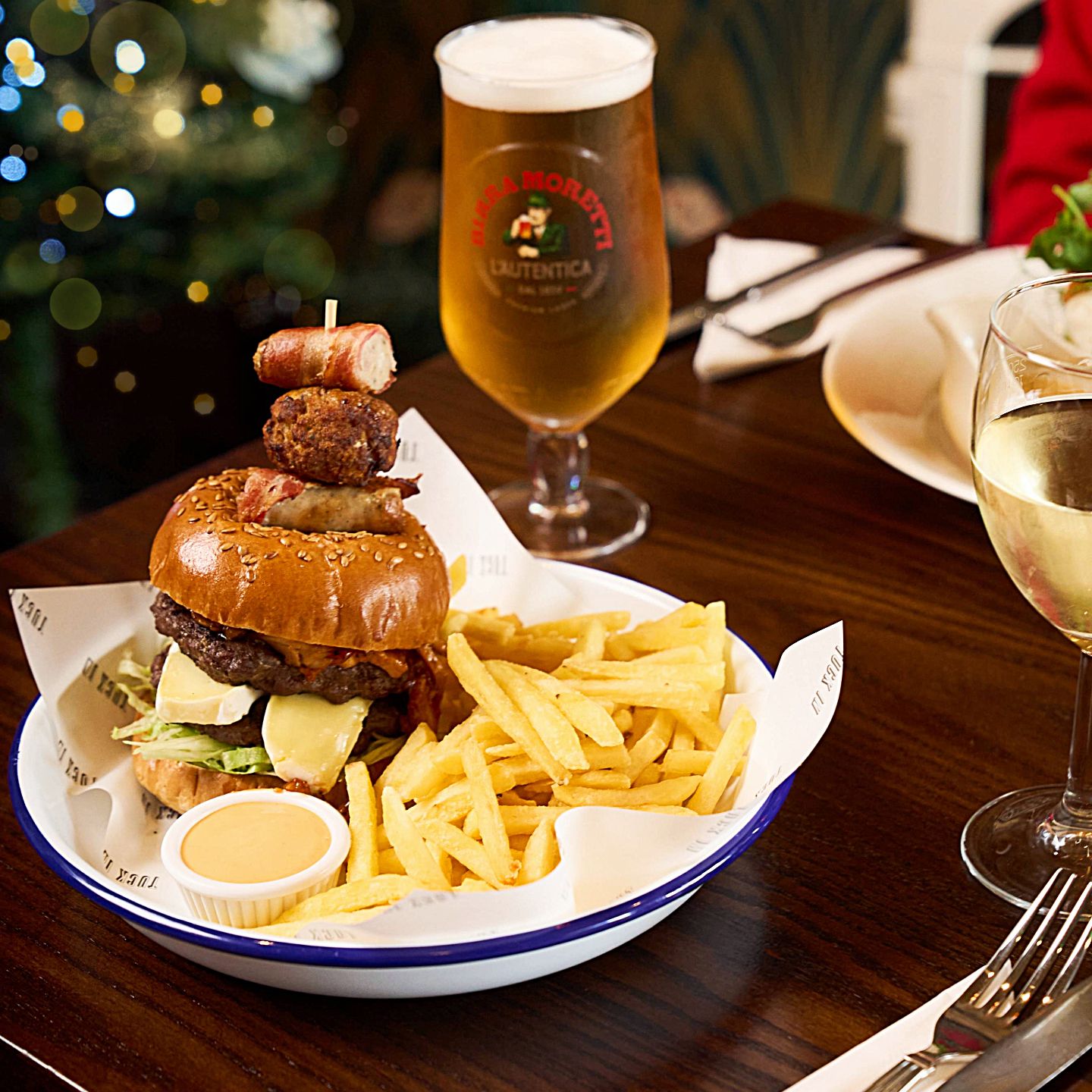 Festive Lunch & Dinner at The George Hotel in Hayfield