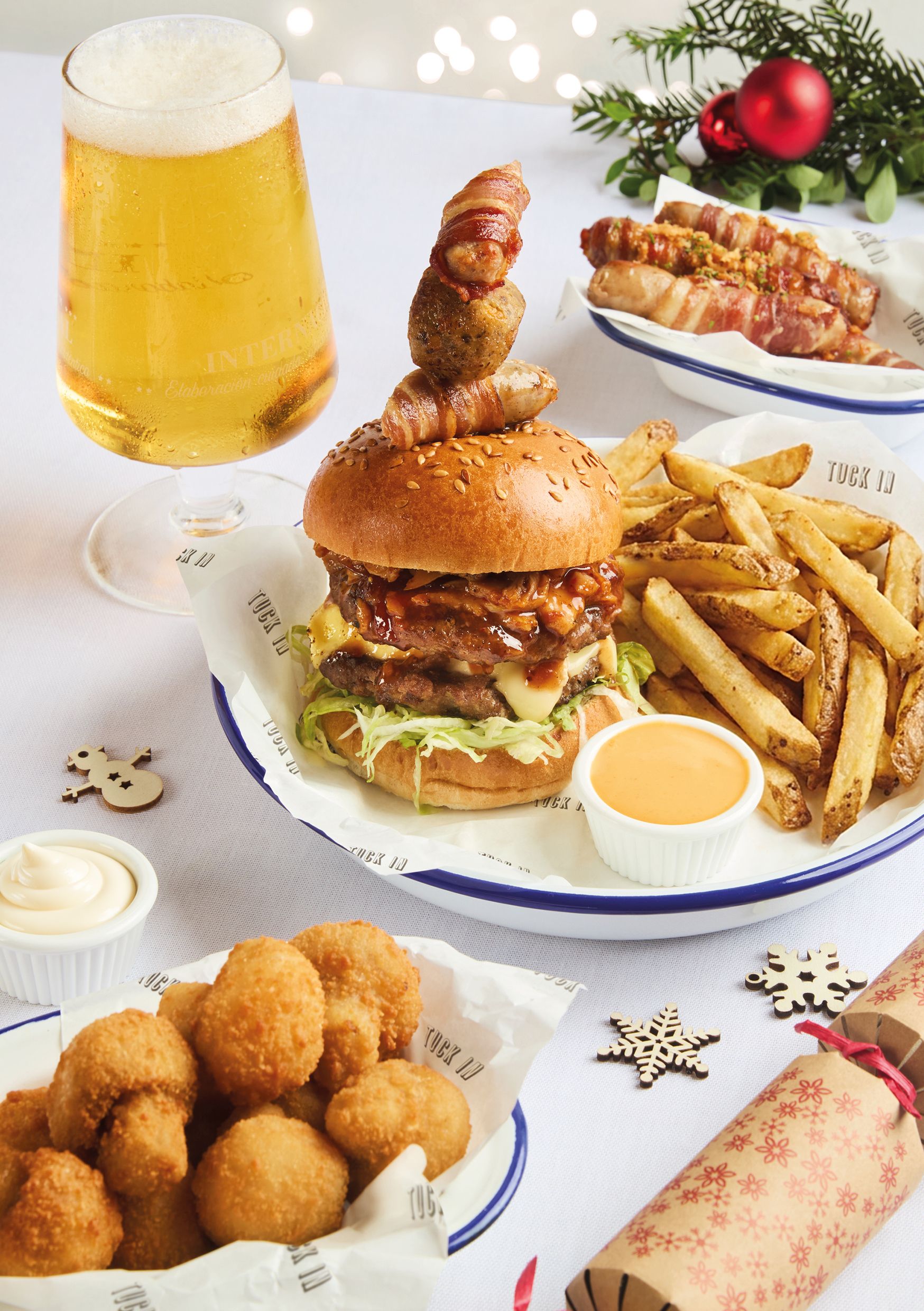 Festive Lunch & Dinner at The George Hotel in Hayfield